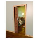 comprar porta de madeira de correr para sala Glicério