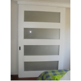 orçamento de porta pivotante laqueada branca Pari